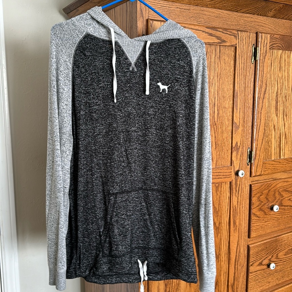 Pink brand size small (oversized) more like medium, very gently used
